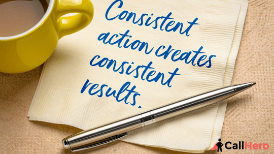 Consistency is key to building getting patients that stay