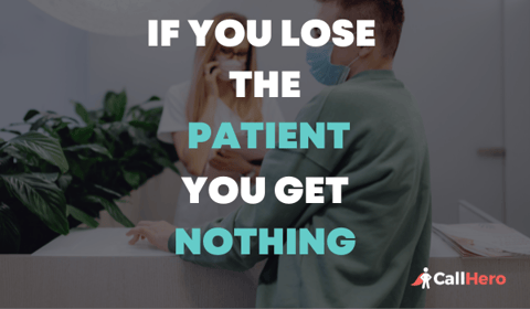 If you lose the patient, you get nothing