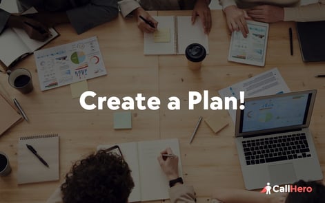 create a plan for effective delegate callhero