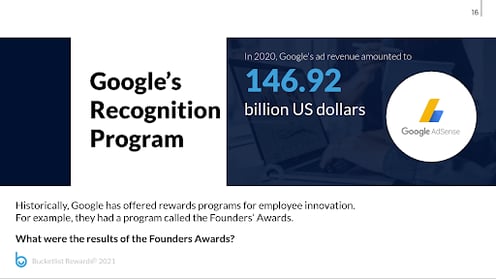 googles recognition program google Adsense made 146.92 billion dollars last year