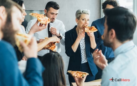 treat pizza for Celebrate Small Wins With Your Team
